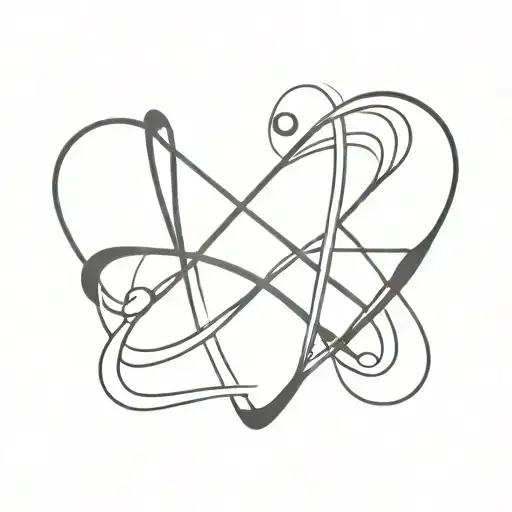 Simple Black Autism Infinity Loop Made