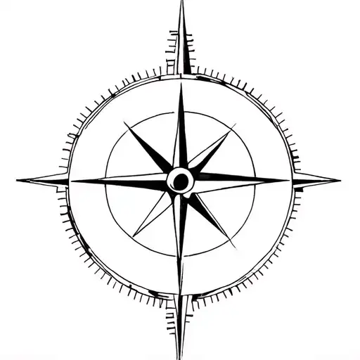 Space Compass Rose