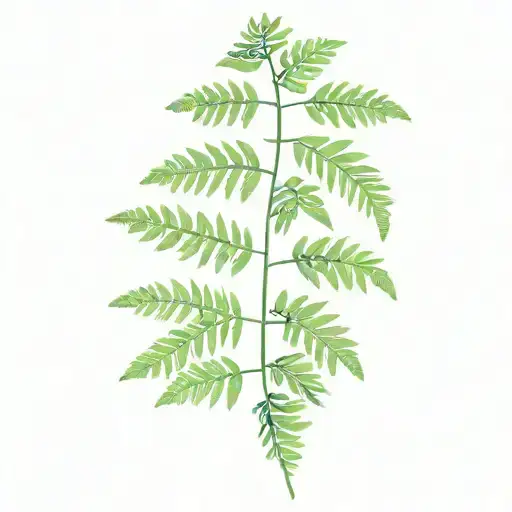 Mount Cook Fern Leaf