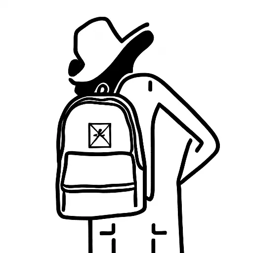 Person With Backpack Who Likes Travel