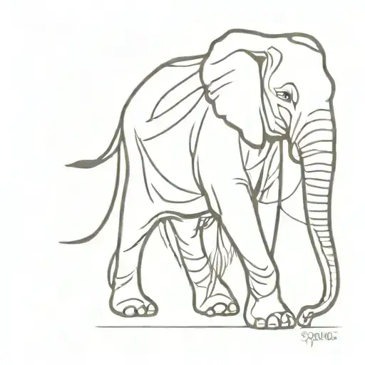 Elephant Walking
