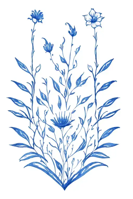 Delftware Pattern