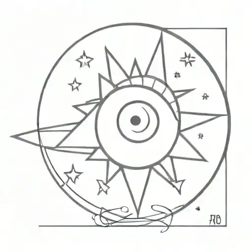 Cute Eye Mixed With Nothern Star