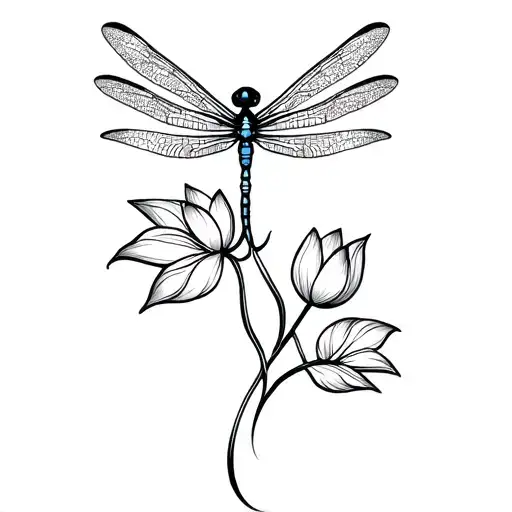 Dragonfly Lotus Boredom
