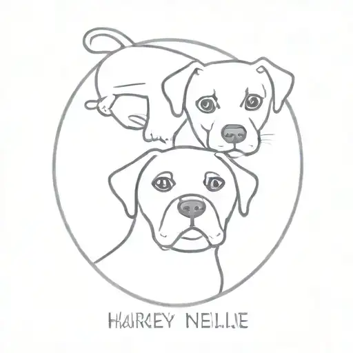 Dog Names Harley And Nellie