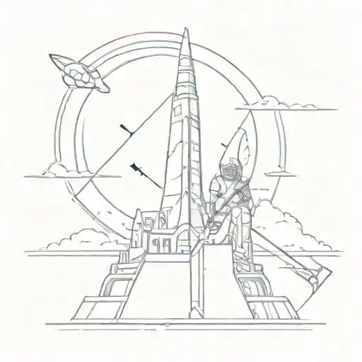 Monument To The Conquerors Of Space In Russia