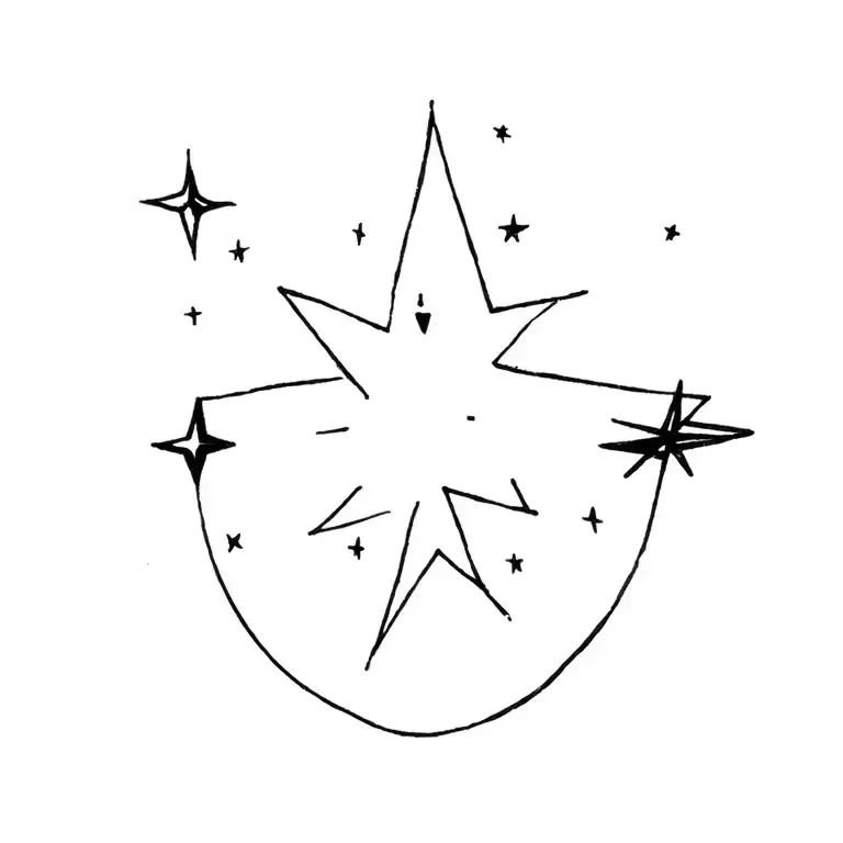 Wish On A Star Filled Sky