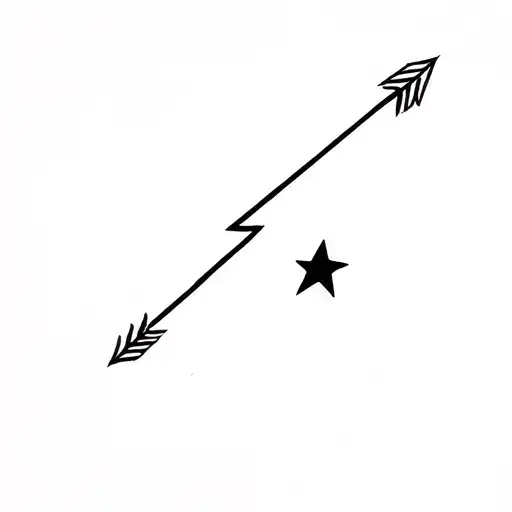 Arrow And Shooting Star