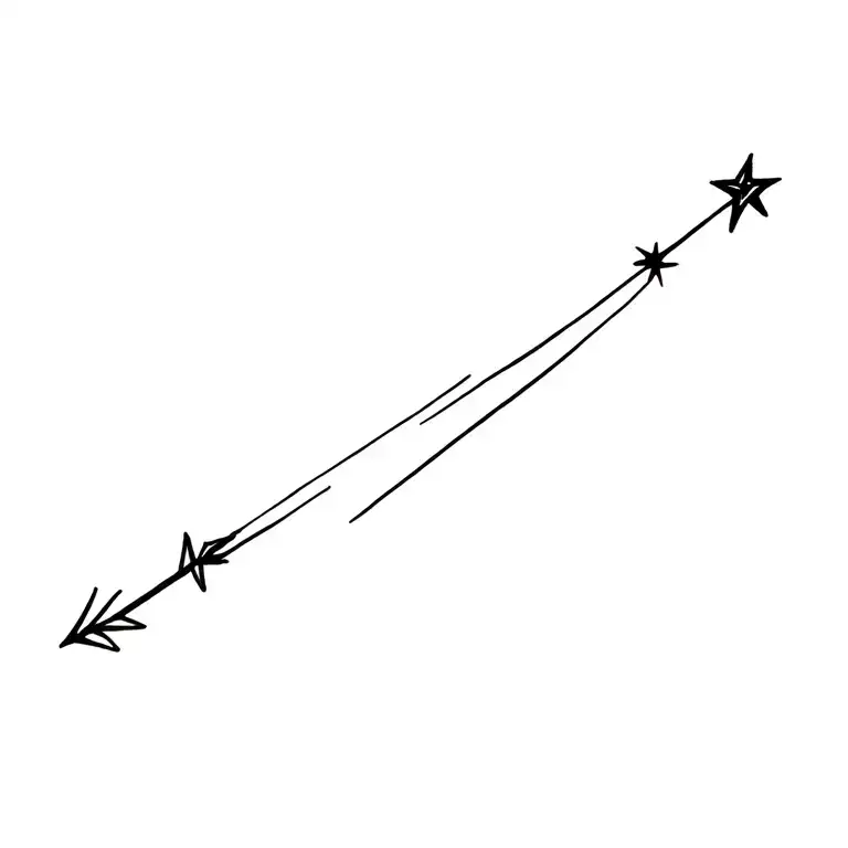 Arrow And Shooting Star