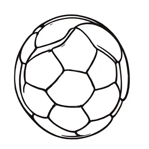 Abstraction On The Theme Of Soccer