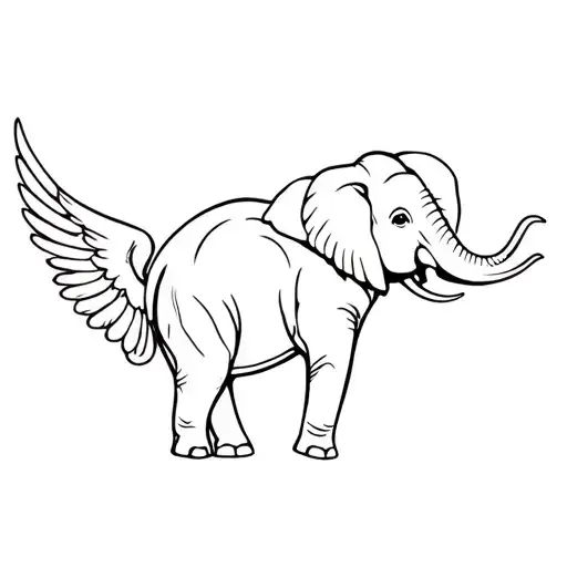 Elephant With Wings