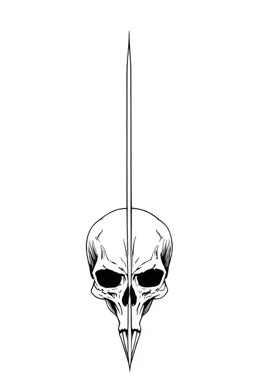 Spear Through Skull