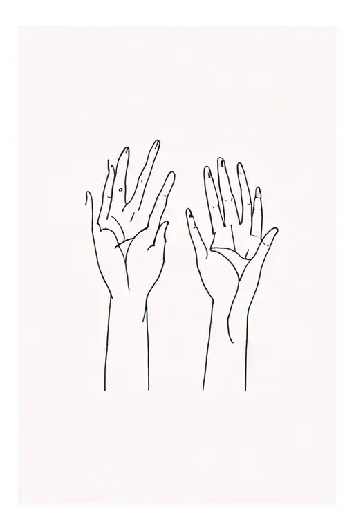 Friend Picture Only Outerlines