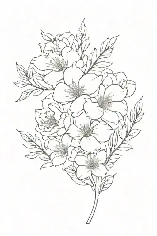 March And April Birth Flower Bouquet