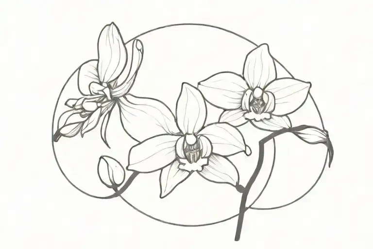 Orchid Surrounded