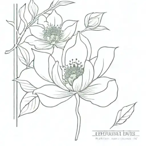 September Flower Life Fine Line Canada