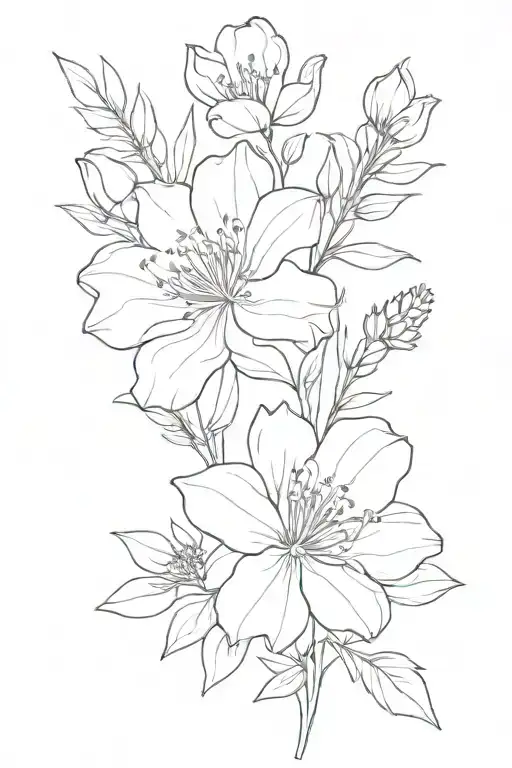 Birth Flower Bouquet