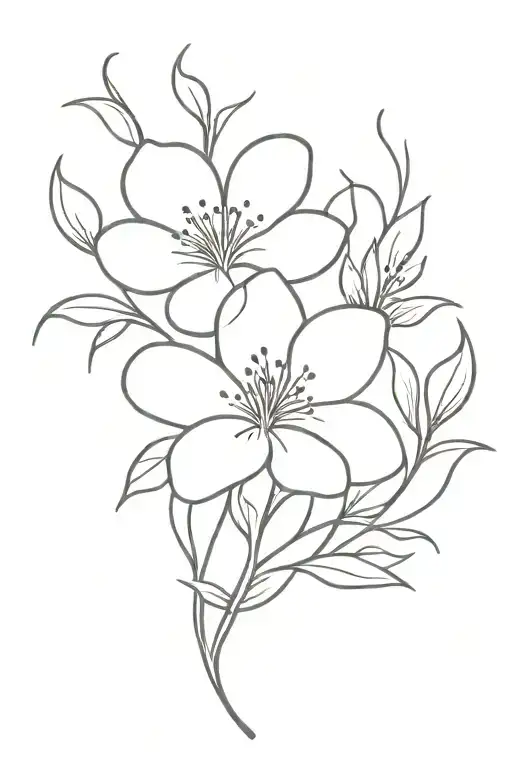 Flowers Growing