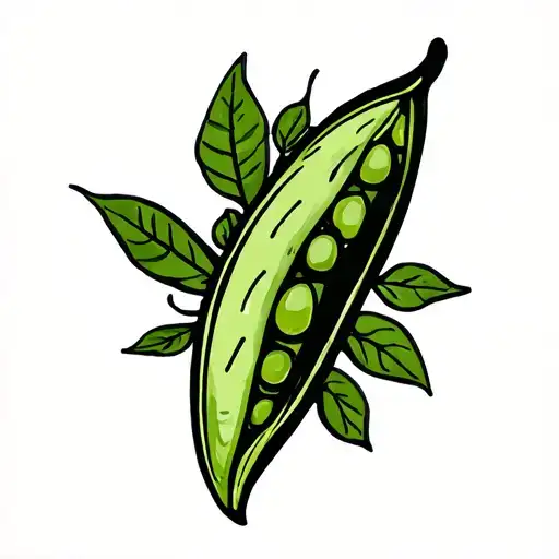 Pea Pod With Mexican Accents