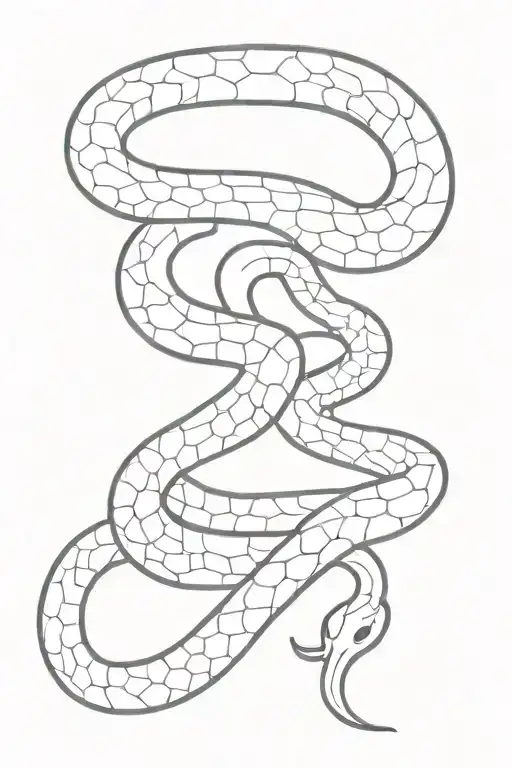 Snake Scales Forming