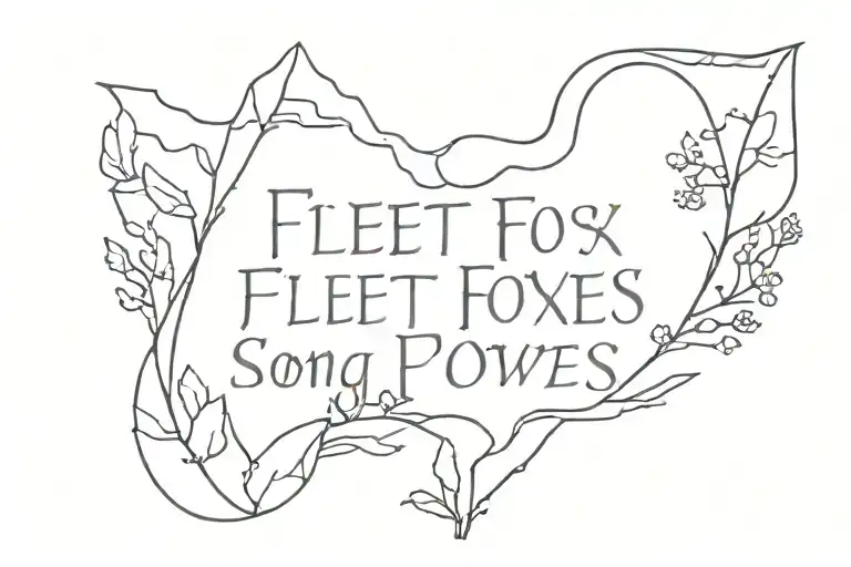 Fleet Foxes Song Lyrics Written