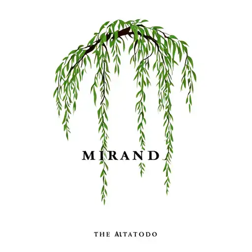 Weeping Willow Tree With The Name Miranda