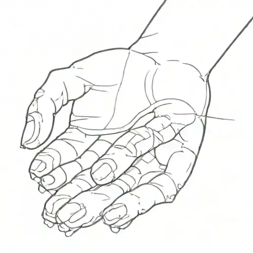 A Peice Of Paper In Hands About To Pop