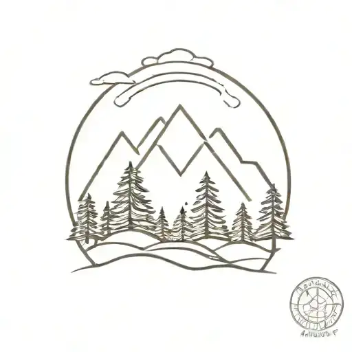 Outdoors Mountains Trees