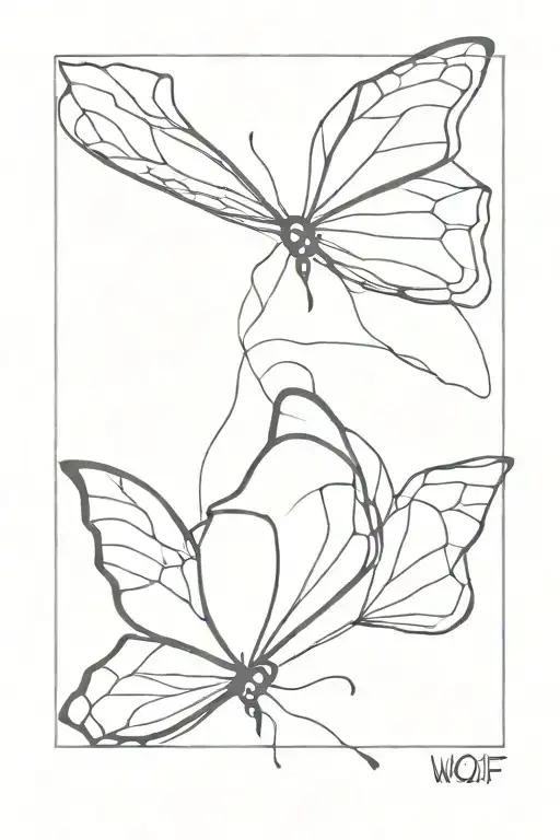 Wlolf Butterfly Emerging