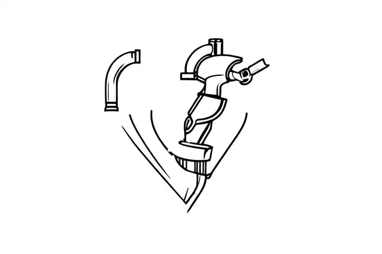 Half Of Heart Breaking Assembling A Turbo And A Flash And Simple Tatoo Piston