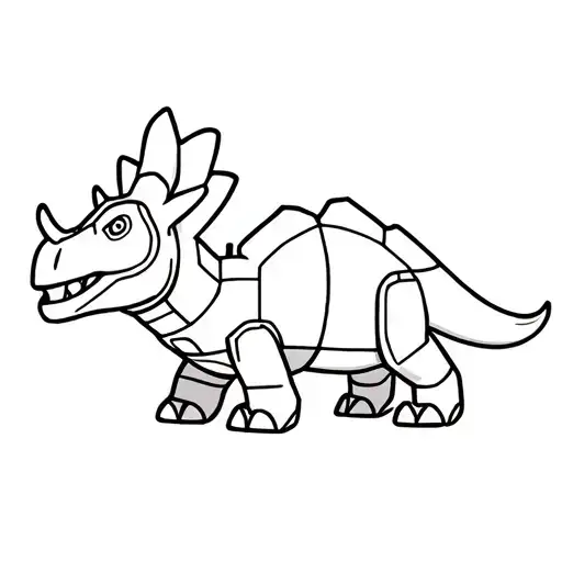 Lego Triceratops
