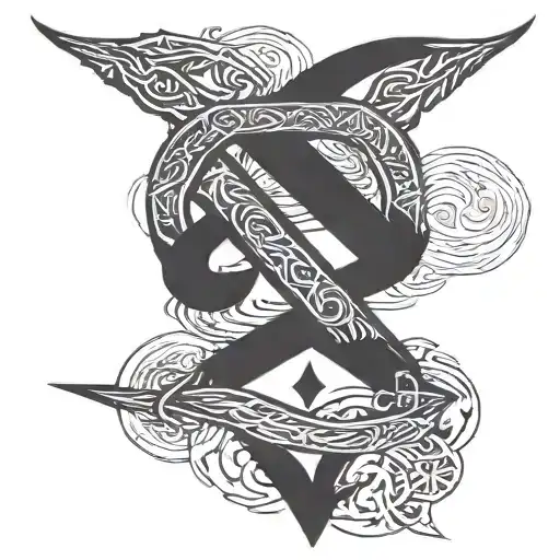 Skyrim Nordic Runes Carved