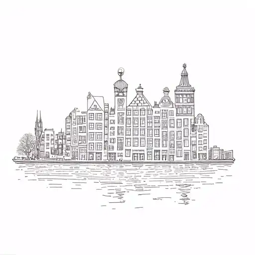 Amsterdam Inpsired Tattoo Realted Too Wealth