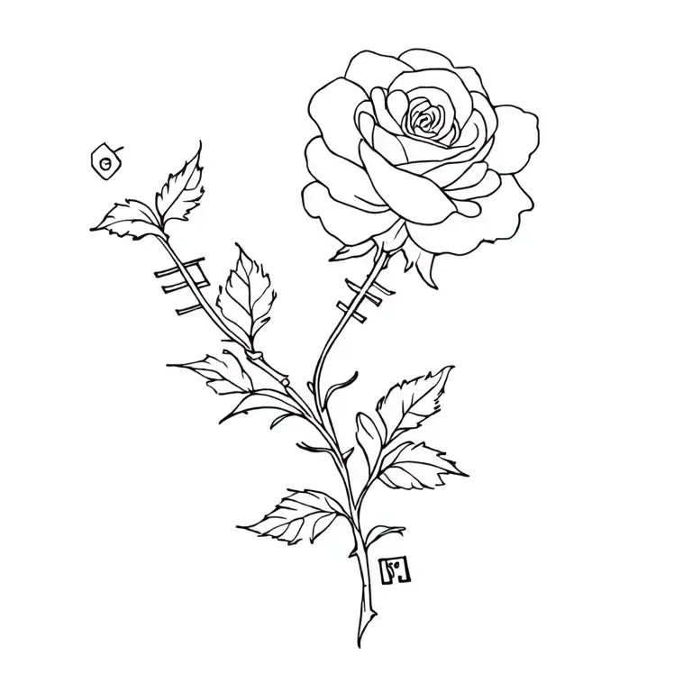 Keys And Rose Of Sharon Vines