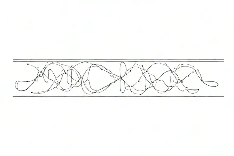 A Singular Line Showing A Singular Heartbeat