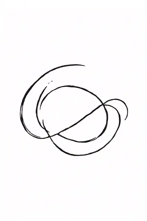 Infinity Symbol With Sun Moon