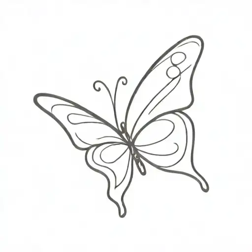 Butterfly With A Semi Colon
