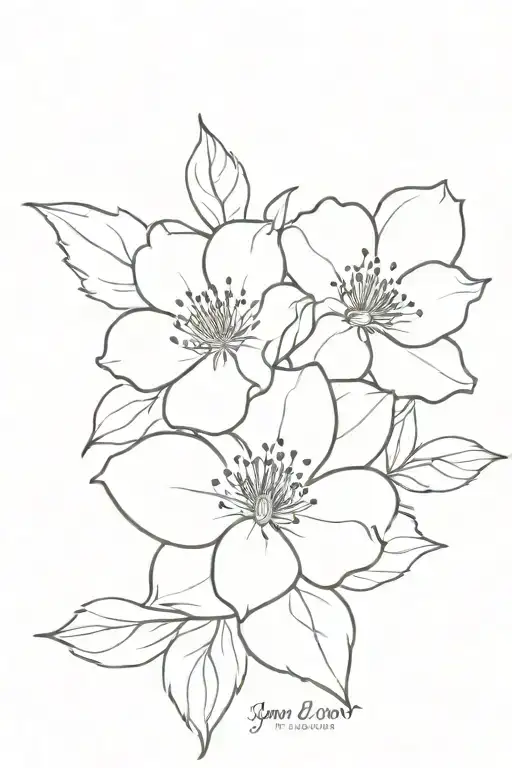 January And August Birthflower