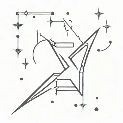 Lightening Bolt And Sparkles