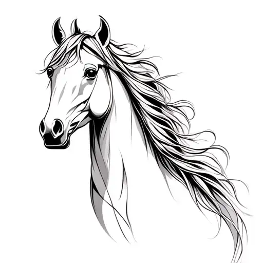 Concept Tattoo Horse