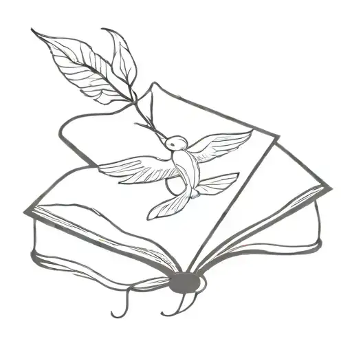 Book Magic Minimalism Style Draw