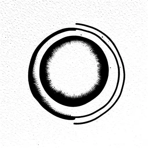 Planet Saturn Plus Sun