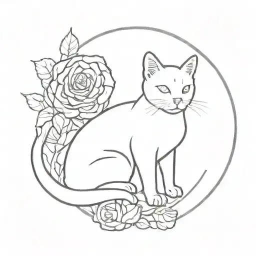 Pet Cat Loss Memorial In