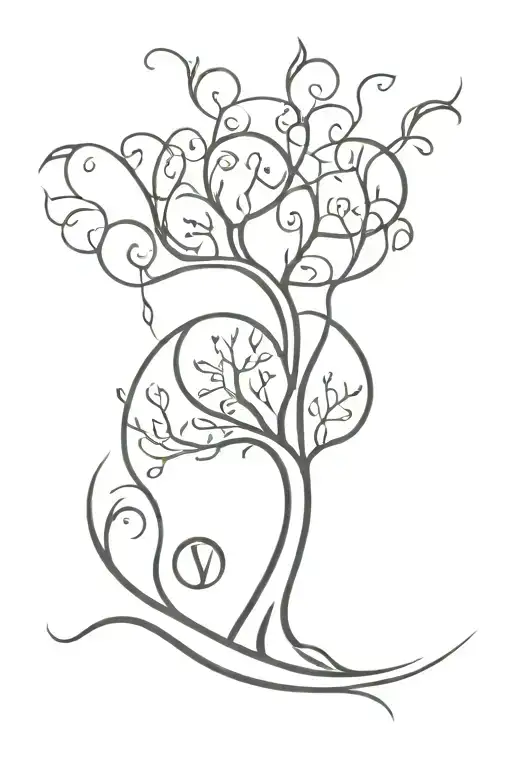 Tree And Infinity Symbol