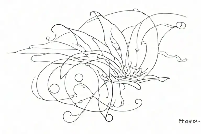 Draw Me A Line That Represents The Surface Of The Water