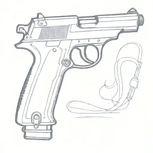 Tattoo Pistol Flash