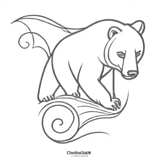 For Bear And Sea Wave Name Osmar