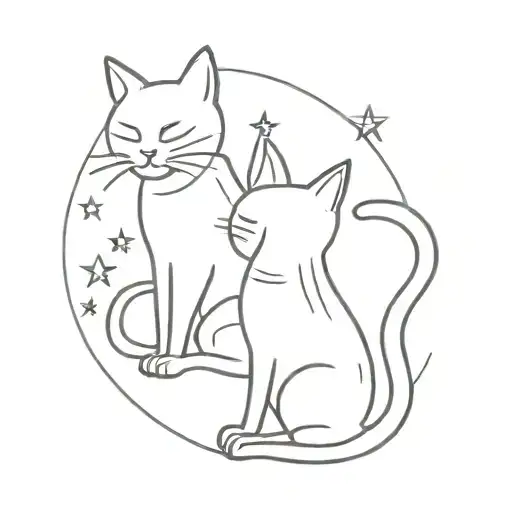Cats And Stars