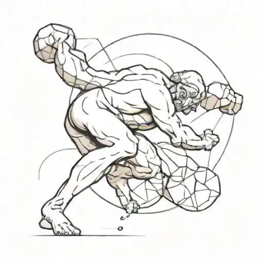 Sysiphus Pushing Rock
