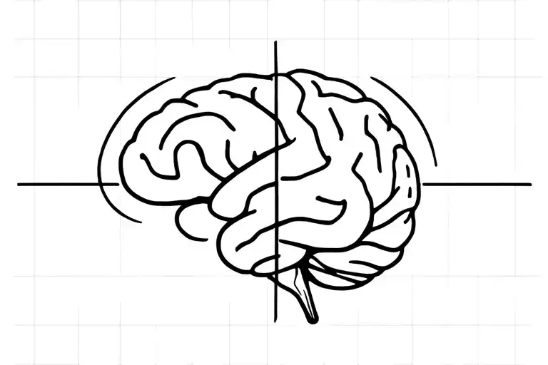 Half Brain Surrounded